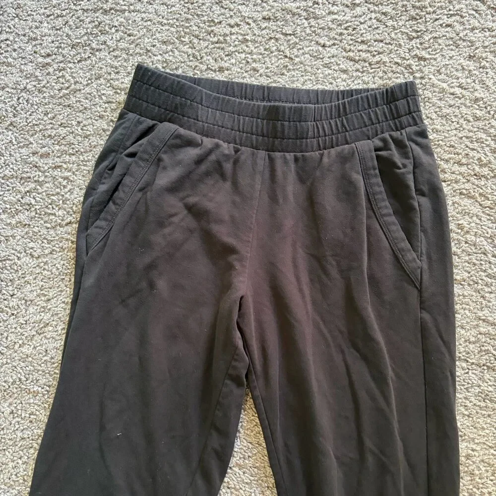 Alo Yoga Joggers Sweatpants Black Stretch Womens Size XS